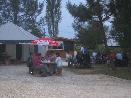 camping avec snack bar