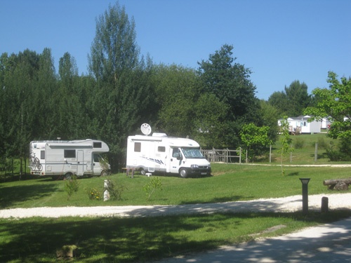 emplacement camping route