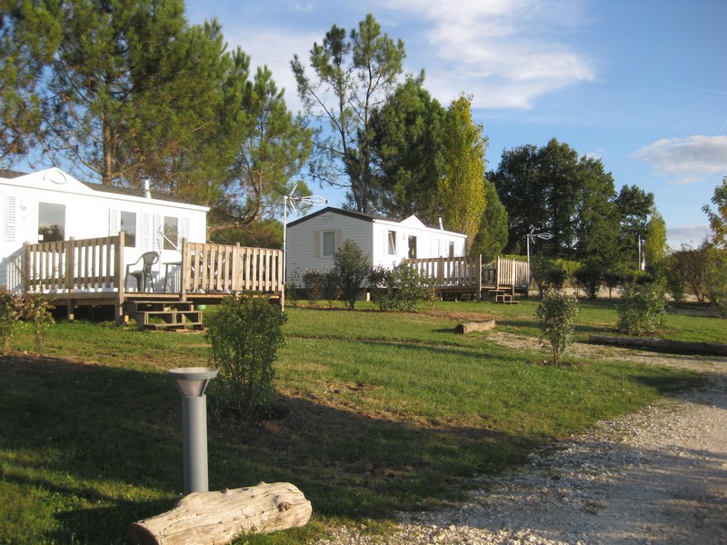 mobil home camping route bordelais