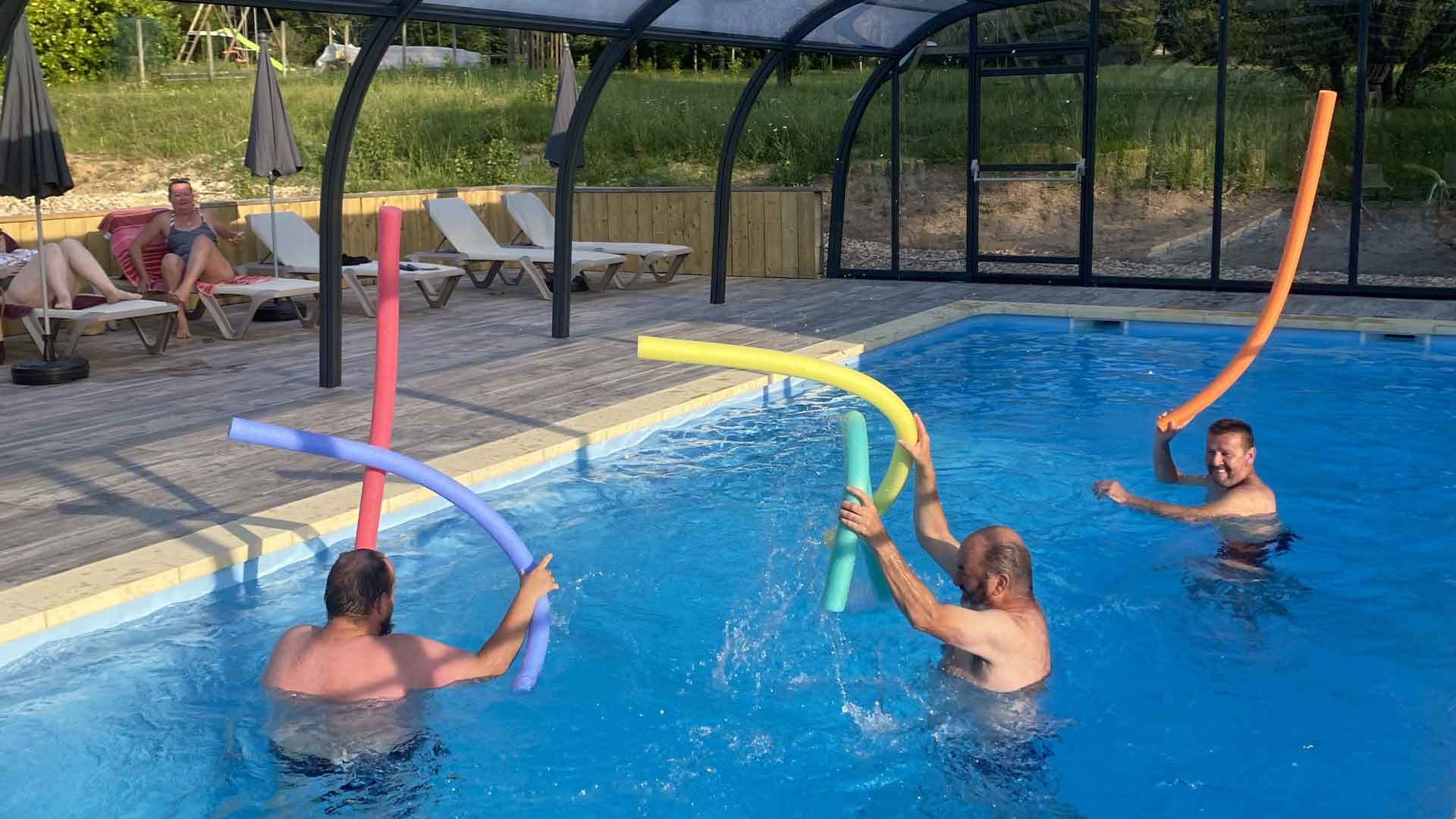 piscine du camping La Motte